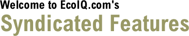Welcome to EcoIQ Syndicated Features
